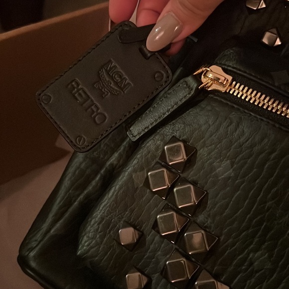 Retro M Studs Stark Backpack in Visetos - Picture 5 of 6